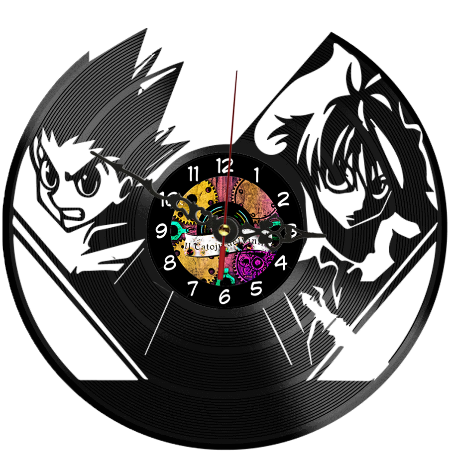 Orologio in Vinile: Hunter x Hunter