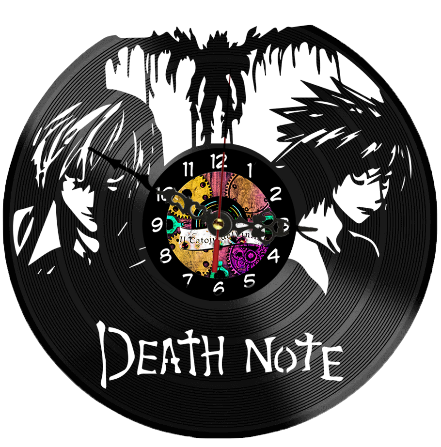 Orologio in Vinile: Death Note