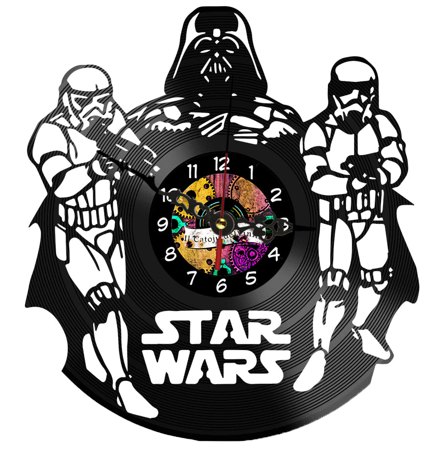 Orologio In Vinile : Star Wars