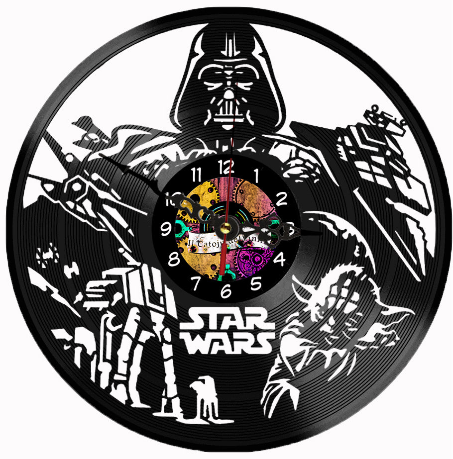 Orologio In Vinile : Star Wars