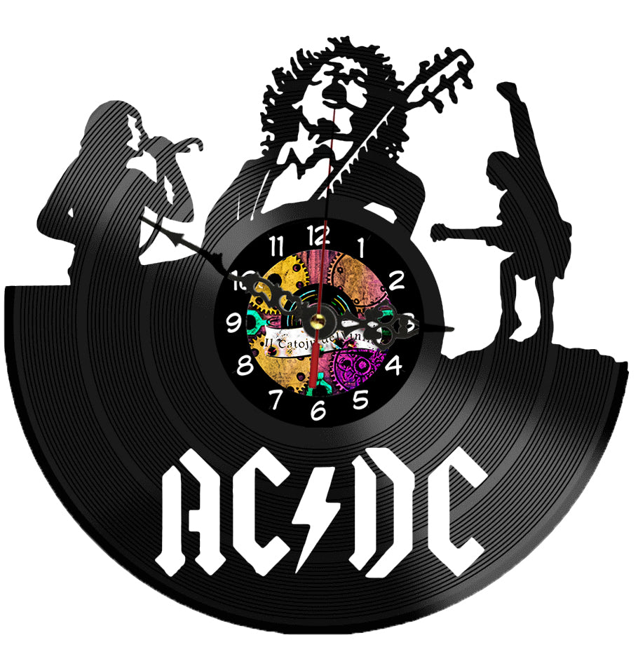 Orologio In Vinile : ac dc