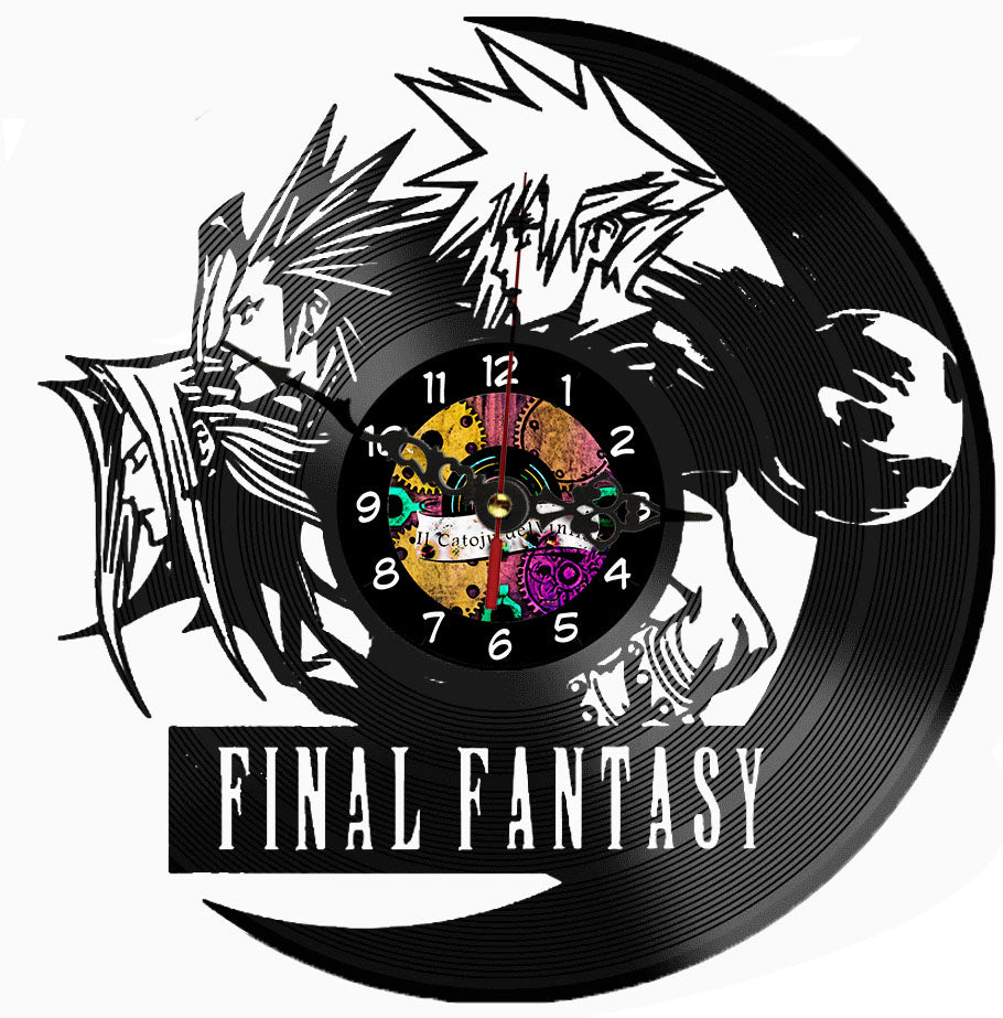 Orologio In Vinile : Final Fantasy