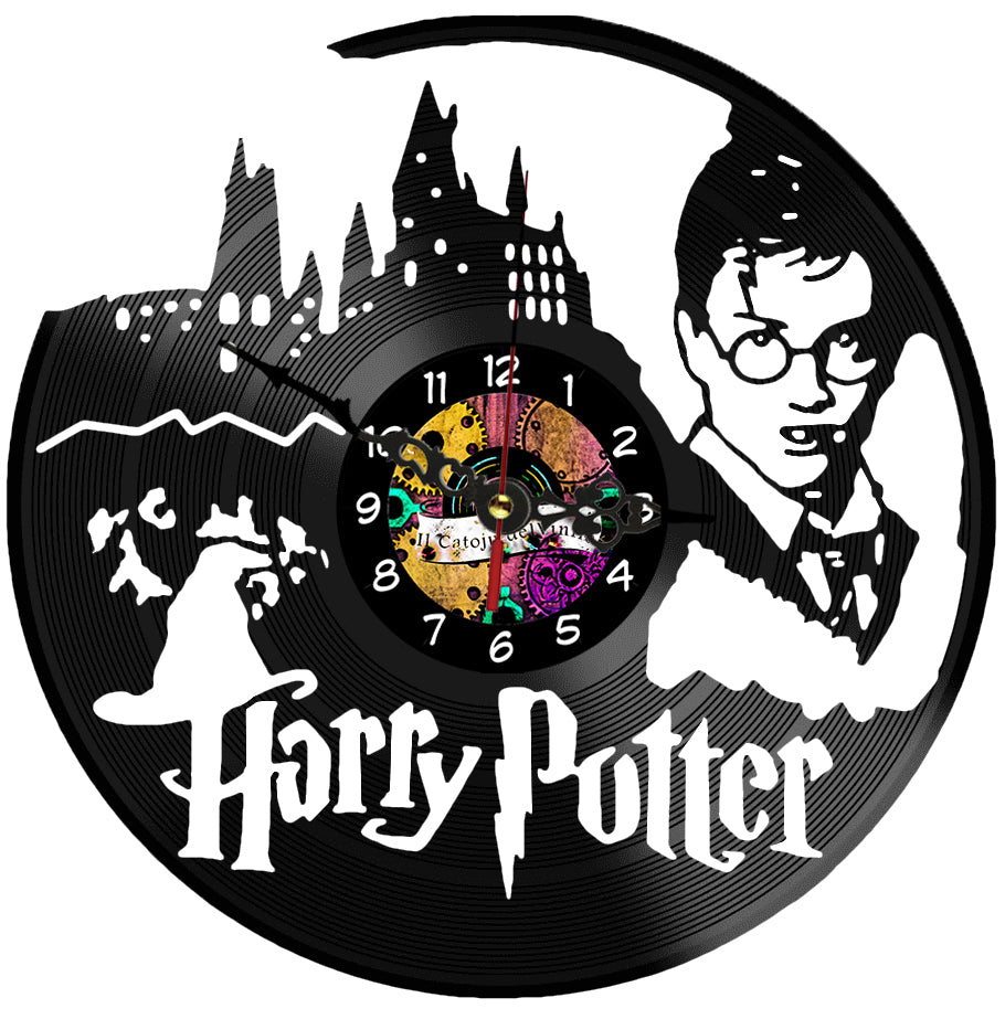 Orologio In Vinile : Harry Potter