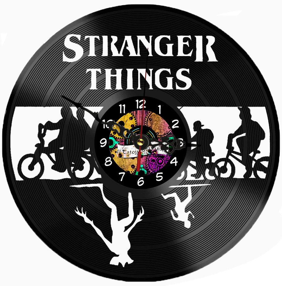 Orologio In Vinile : Stranger Things