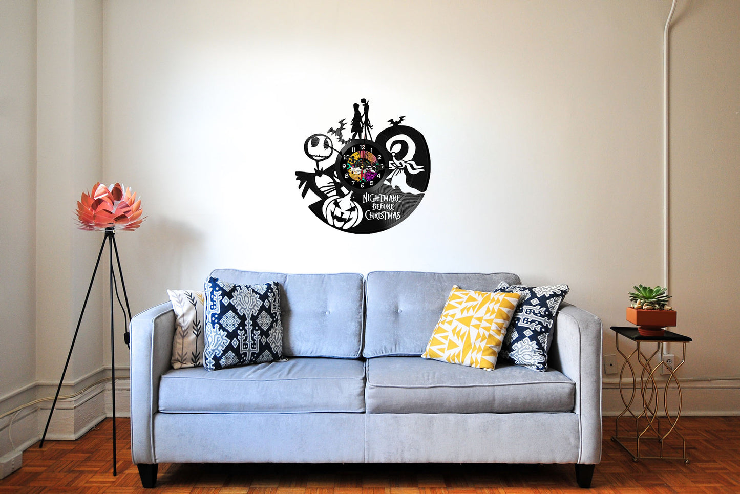 Orologio In Vinile : Nightmare Before Christmas Jack Skeletron