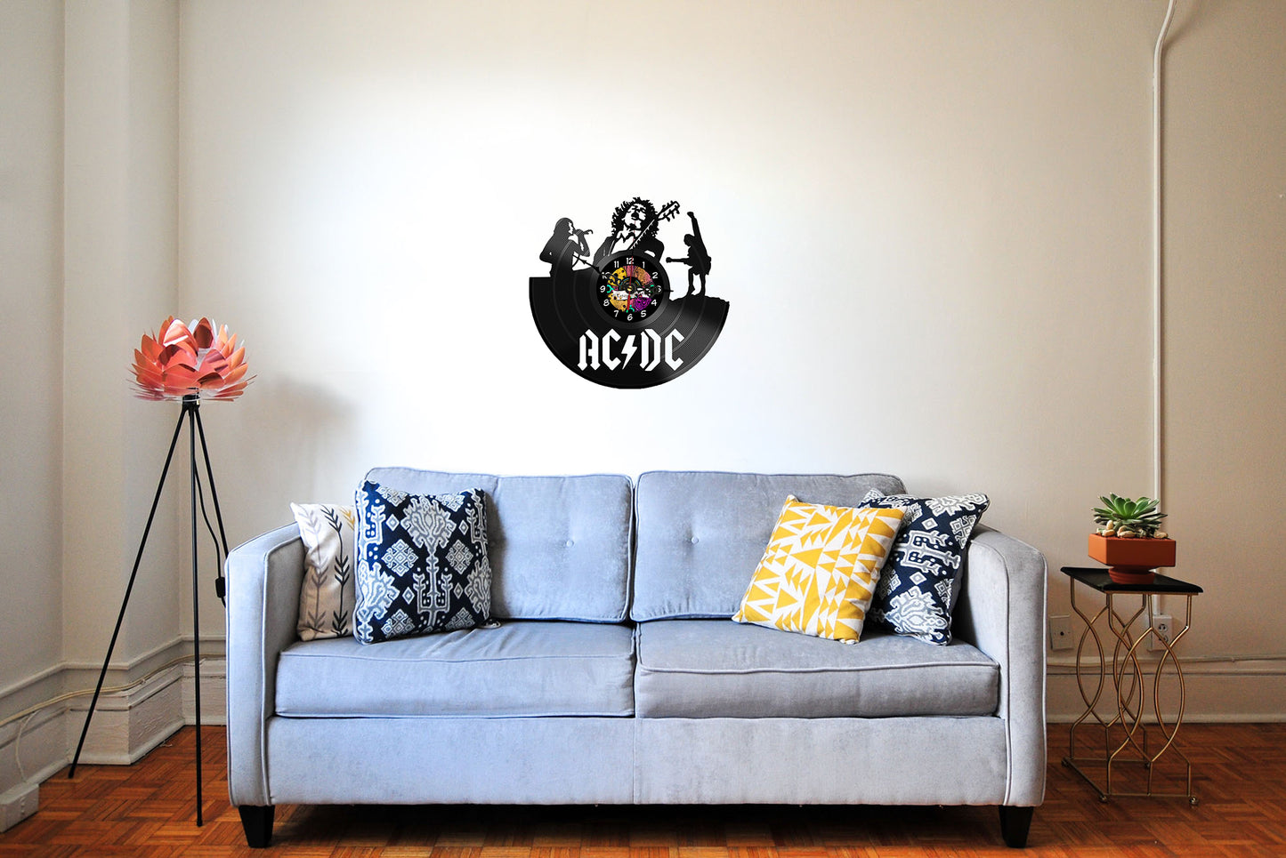 Orologio In Vinile : ac dc