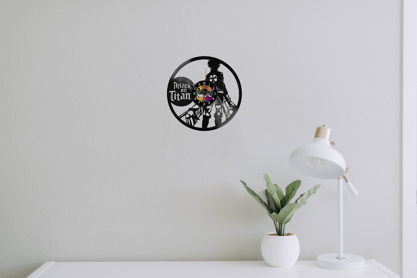 Orologio in Vinile anime: Attack on Titan- AOT