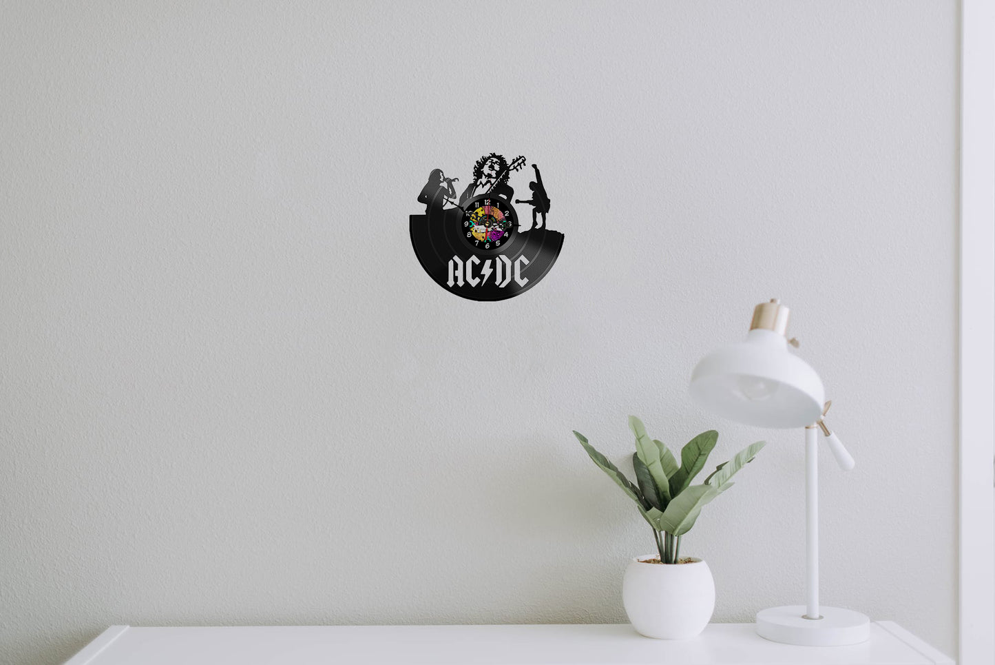 Orologio In Vinile : ac dc