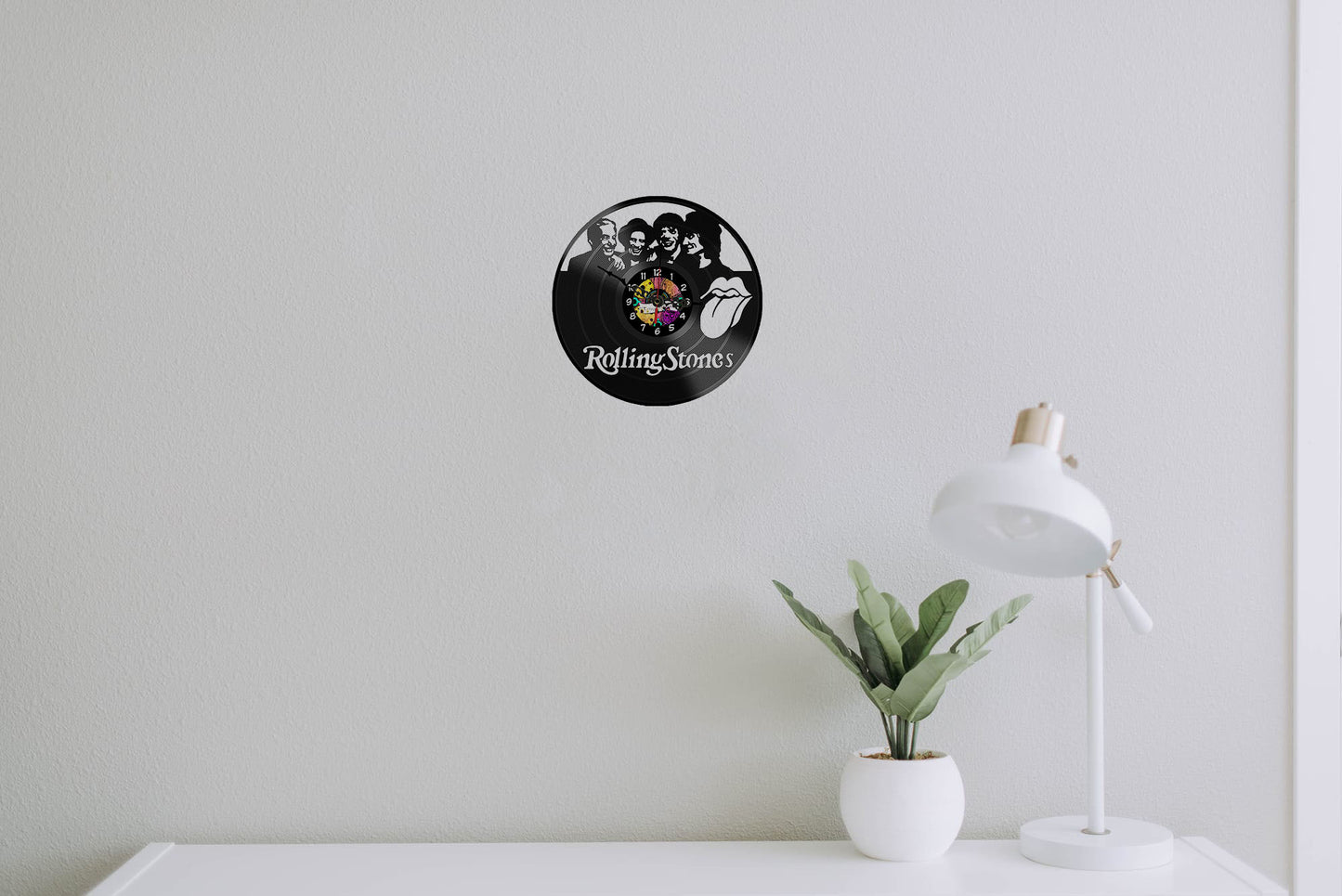 Orologio In Vinile : Rolling Stones