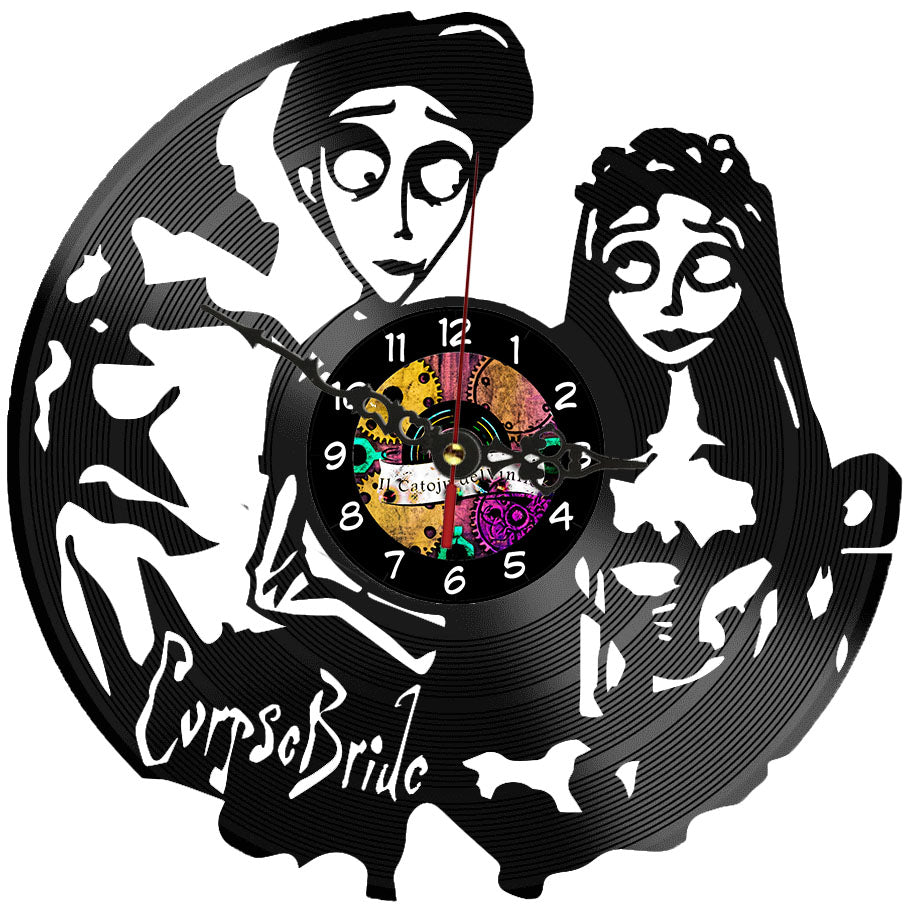 Orologio In Vinile : La Sposa Cadavere