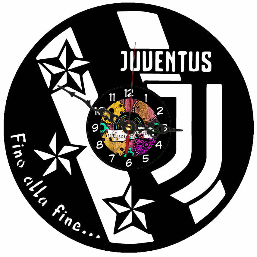 Orologio In Vinile : Juventus