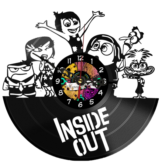 Orologio In Vinile : Inside out