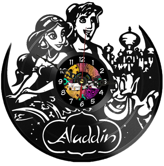 Orologio In Vinile Aladin