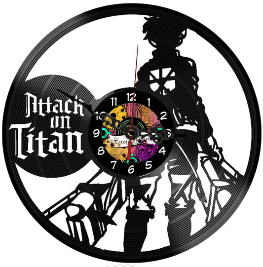Orologio in Vinile anime: Attack on Titan- AOT