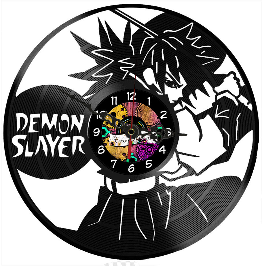 Orologio in Vinile: Demon Slayer, kimetsu no yaiba