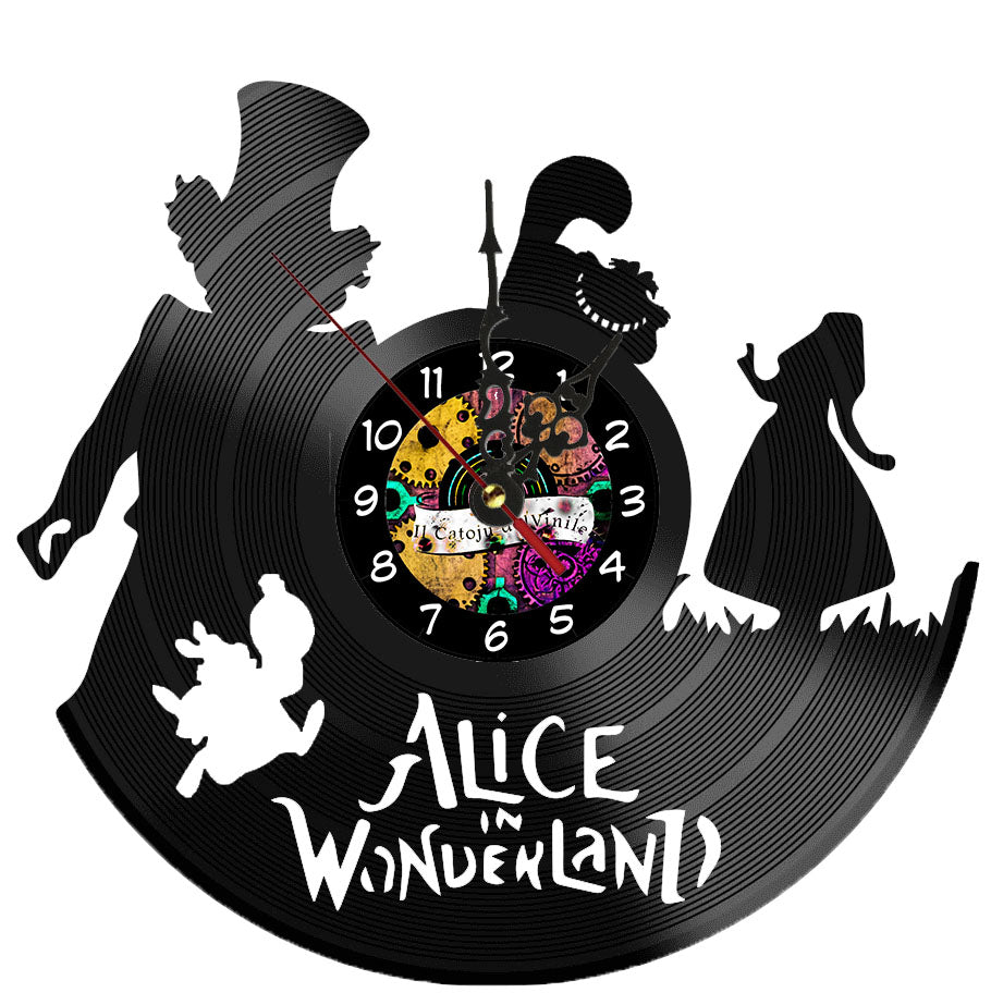 Orologio In Vinile : Alice in the Wonder[land