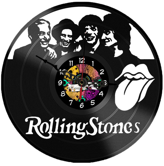 Orologio In Vinile : Rolling Stones