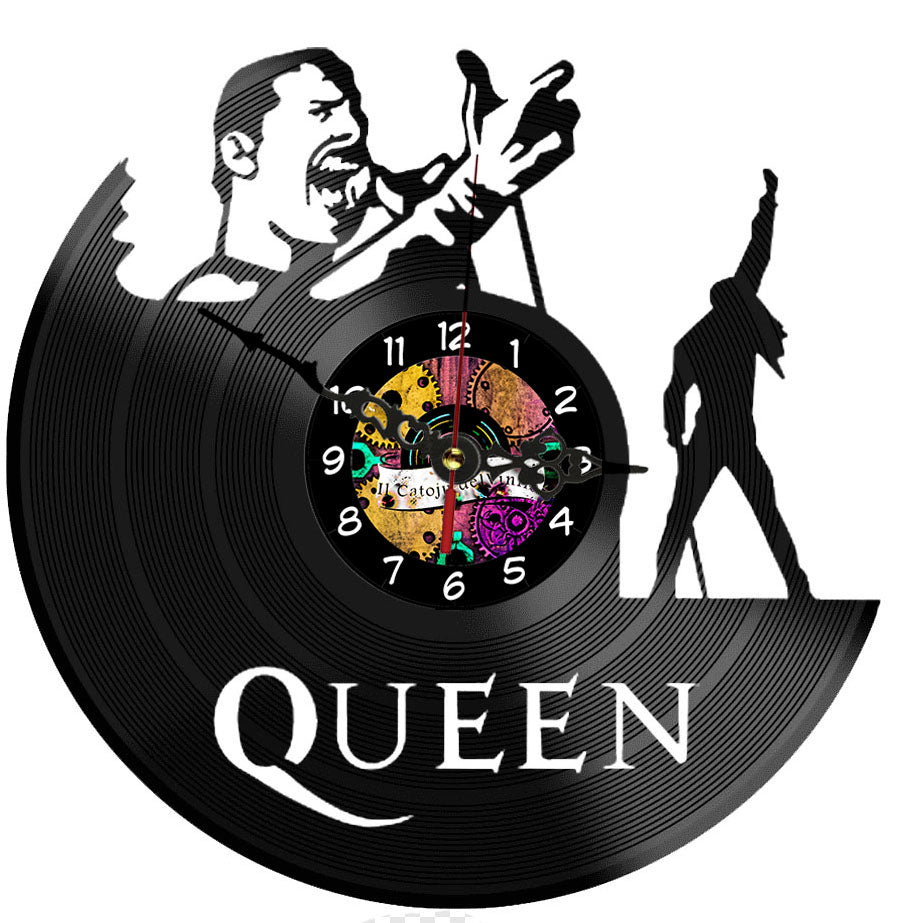 Orologio in Vinile: Queen