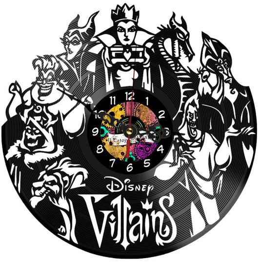 Orologio In Vinile : Villians