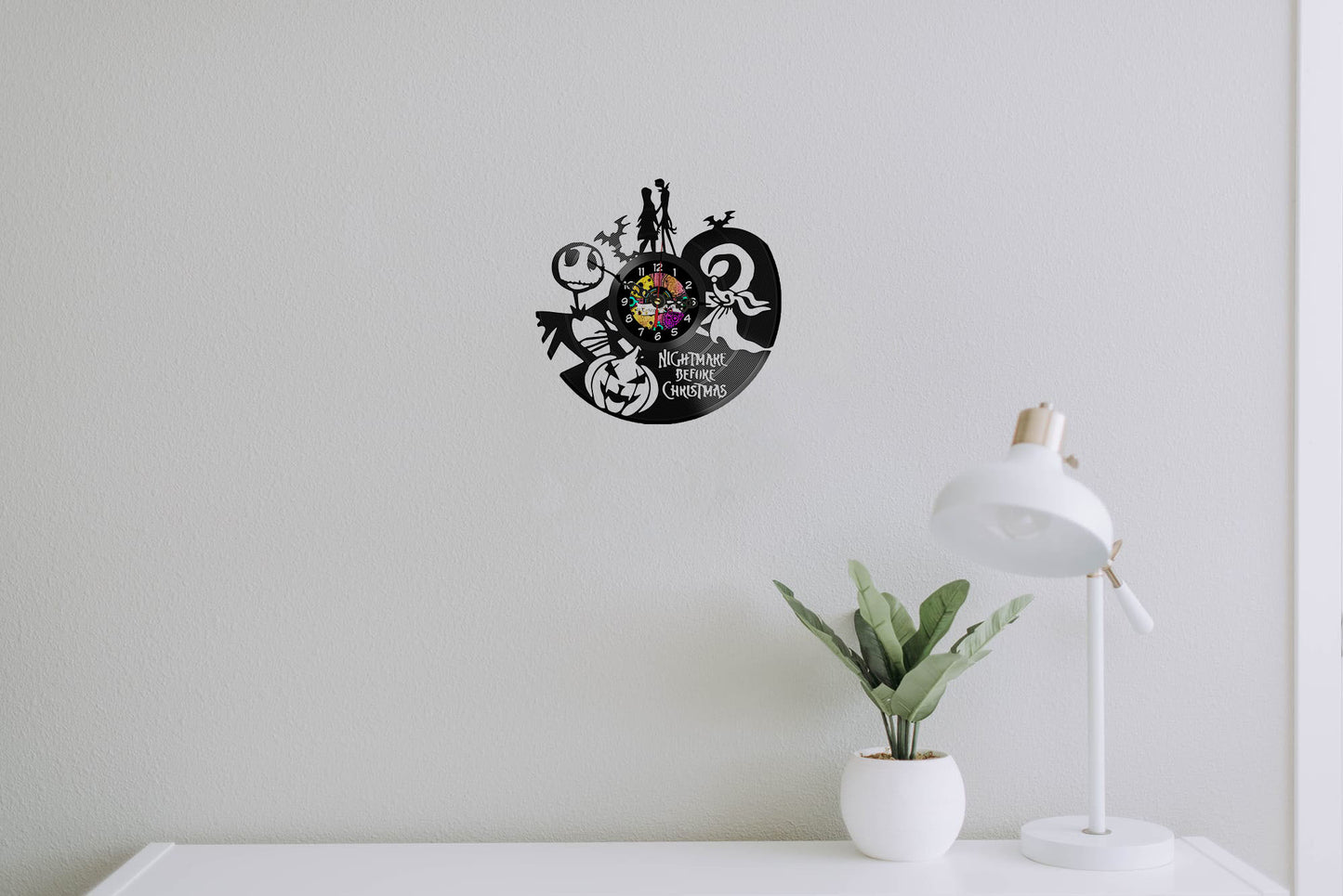 Orologio In Vinile : Nightmare Before Christmas Jack Skeletron