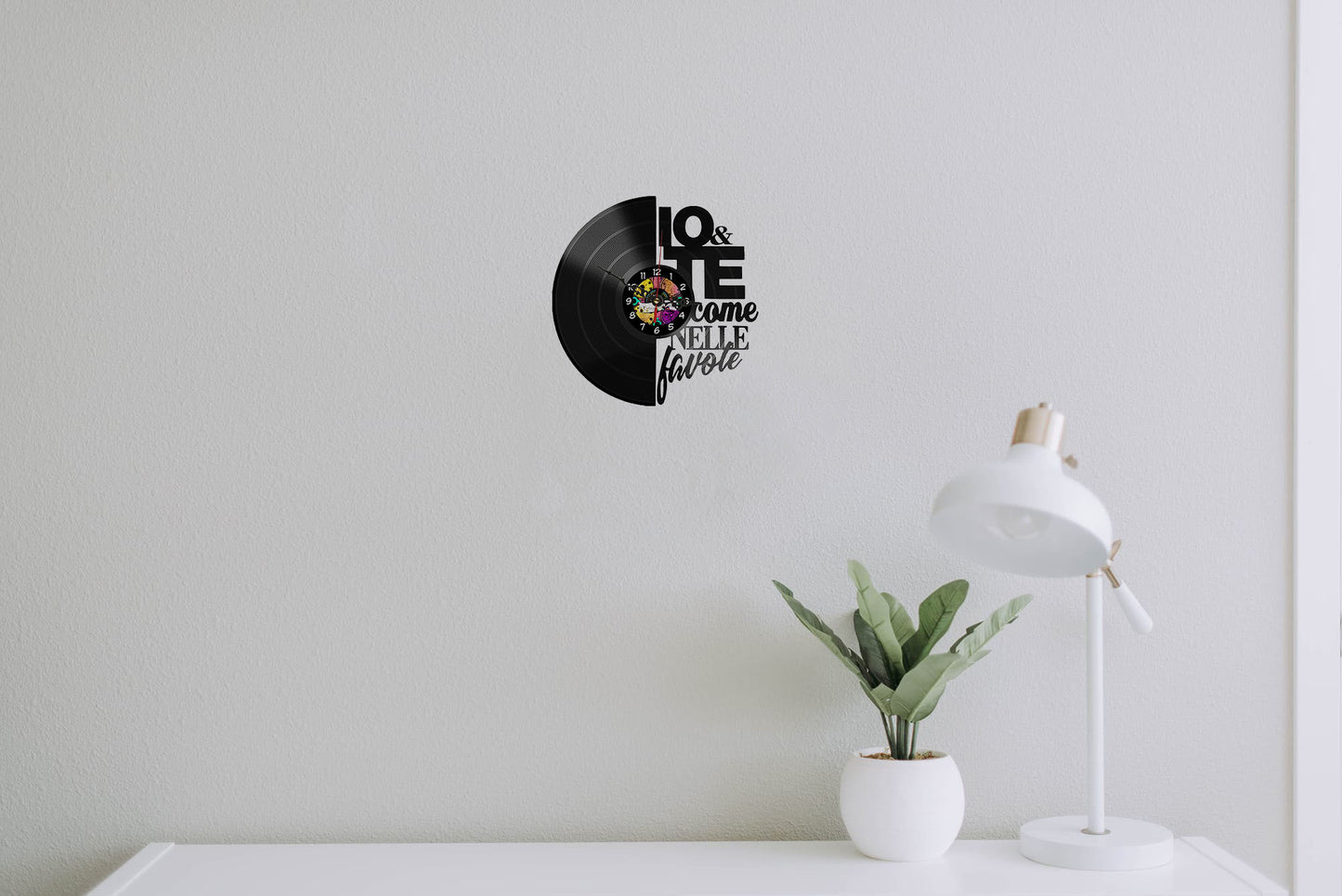 Orologio in Vinile: io e te nelle favole