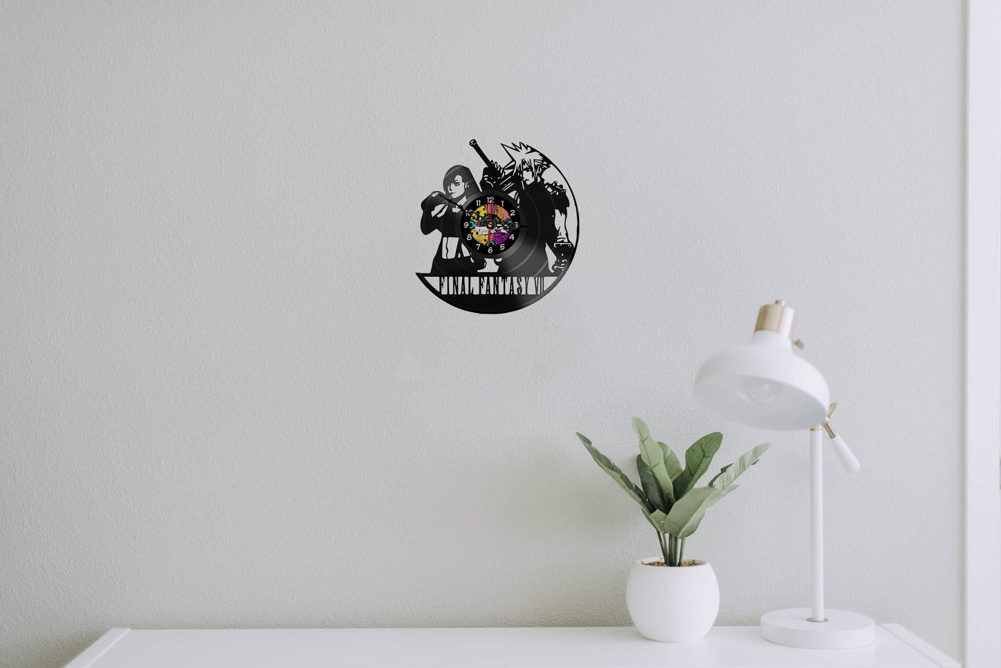 Orologio In Vinile : Final Fantasy VII